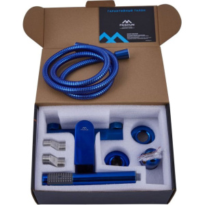 Смеситель для ванны с душем Fashun A3283-33 голубой сапфир