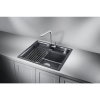 Мойка кухонная Granula Kitchen Space 6003, шварц