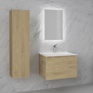 Зеркало Laparet Intero 60х80 с подсветкой, диммером, с функцией антизапотевания