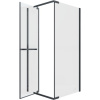 Душевой уголок Ceruttispa ZQ91B 90х90, черный
