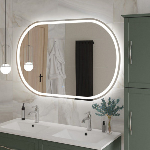 Зеркало Cezares Giubileo 120х80, с подсветкой, с антизапотевателем