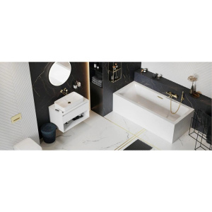 Смеситель для раковины Excellent Pi AREX.1214GL С ВНУТРЕННЕЙ ЧАСТЬЮ