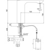 Смеситель для раковины E.C.A. Photoscell 108108037EX