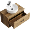 Тумба с раковиной Aqwella Craft 80 дуб балтийский