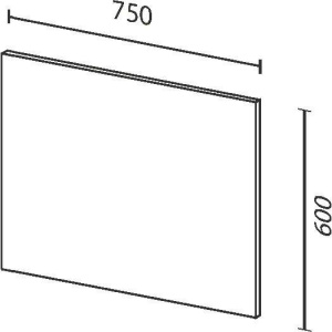 Зеркало Sanvit Панорама, 75