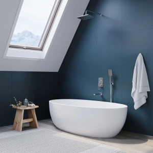 Смеситель для душа IDDIS Slide SLISB00i68 С ВНУТРЕННЕЙ ЧАСТЬЮ, хром