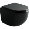 Унитаз подвесной Ceramicanova UP Rimless CN4007MB черный матовый