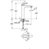 Смеситель для раковины Grohe Eurostyle 2015 Solid 23719003