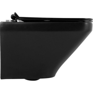Унитаз подвесной BelBagno Sela BB3201CHR-MB матовый черный