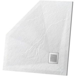 Купить Поддон для душа Vincea VST-4SP1010W белый матовый, с сифоном в Москве с доставкой Поддон для душа Vincea VST-4SP1010W белый матовый, с сифоном