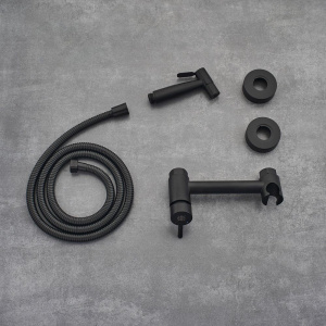 Гигиенический душ РМС Sus129 SUS129BL-5-2 со смесителем, черный