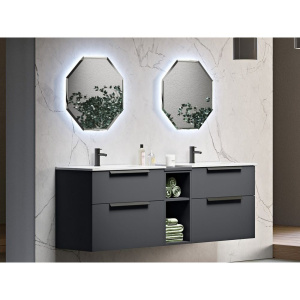 Зеркало Cezares 45079 80x80 с LED-подсветкой