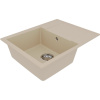 Мойка кухонная Lemark Imandra 640 9910020 бежевая