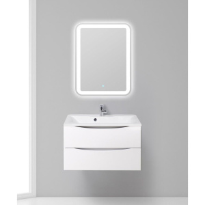 Тумба с раковиной BelBagno Marino 80 bianco lucido, подвесная