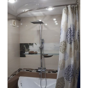 Карниз для ванной Aquatek Лира 148x148 KARN-0000013