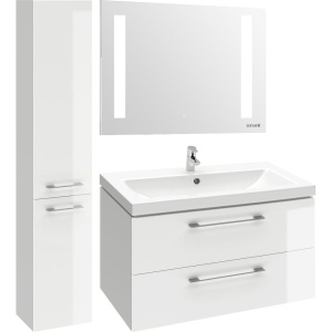 Купить Тумба с раковиной Cersanit Lara 80 белая в Москве с доставкой Тумба с раковиной Cersanit Lara 80 белая