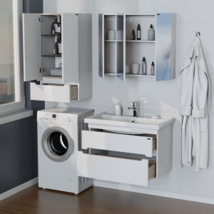 Зеркало-шкаф СанТа Аврора 80