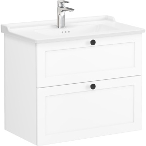 Купить Мебель для ванной VitrA Root Classic 80 белая в Москве с доставкой Мебель для ванной VitrA Root Classic 80 белая