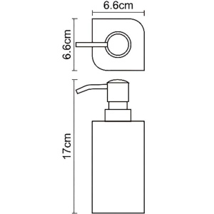 Дозатор Wasserkraft Elbe K-2799