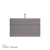 Тумба с раковиной AM.PM Inspire V2.0 100 элегантный серый