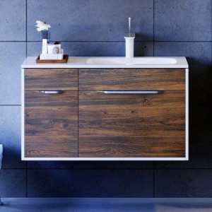 Мебель для ванной Aqwella 5 stars Malaga 90 R крафт темный