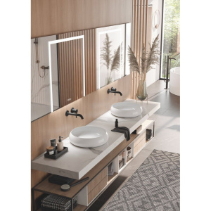 Смеситель для раковины Kludi Bozz 382453976 матовый черный