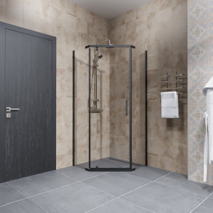 Душевой уголок Triton Дека -Блэк Щ0000059783 90х90