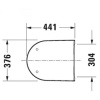 Крышка-сиденье Duravit D-Neo с микролифтом 0021690000