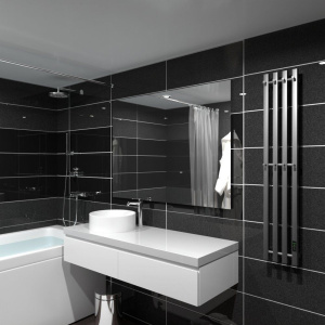 Купить Полотенцесушитель электрический Маргроид Inaro профильный Inaro-12018-1081-7024 120х18, графитовый серый в Москве с доставкой Полотенцесушитель электрический Маргроид Inaro профильный Inaro-12018-1081-7024 120х18, графитовый серый