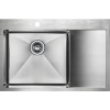 Мойка кухонная Paulmark Kroner PM217851-BSL брашированная нержавеющая сталь L