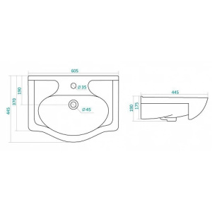 Купить Тумба с раковиной Aquaton Нортон 60 1A2488K0NT010 белый глянец, дуб эндгрейн в Москве с доставкой Тумба с раковиной Aquaton Нортон 60 1A2488K0NT010 белый глянец, дуб эндгрейн