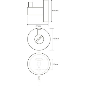 Купить Крючок Bemeta Neo 104106025 в Москве с доставкой Крючок Bemeta Neo 104106025