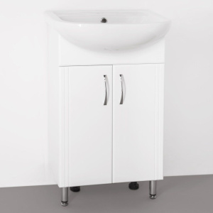 Купить Мебель для ванной Style Line Эко Стандарт №9 50 белая в Москве с доставкой Мебель для ванной Style Line Эко Стандарт №9 50 белая