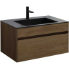 Тумба с раковиной Vincea Chiara 80 дуб табак