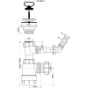 Сифон для раковины McAlpine MRW240WM