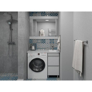 Тумба с раковиной Stella Polar Мадлен 100 под стиральную машину R