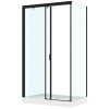 Душевой уголок Ceruttispa Marbella 120B-L 120x80, профиль черный