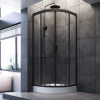 Душевой уголок AM.PM Gem W90G-401-080BT 80x80, профиль черный