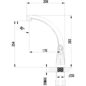 Купить Смеситель для кухни Lemark Luna LM4155C в Москве с доставкой Смеситель для кухни Lemark Luna LM4155C