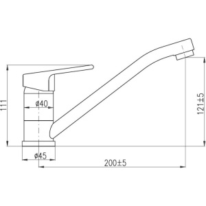 Купить Смеситель для кухни Rav Slezak Colorado CO105.5 в Москве с доставкой Смеситель для кухни Rav Slezak Colorado CO105.5