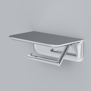 Держатель туалетной бумаги AM.PM Sensation A30341500 с полкой для телефона