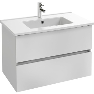 Тумба с раковиной Jacob Delafon Tolbiac 80 белый лак