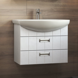 Купить Мебель для ванной Vigo Diana 60 подвесная, 2 ящика в Москве с доставкой Мебель для ванной Vigo Diana 60 подвесная, 2 ящика