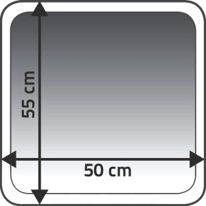 Коврик Ridder Marmor 7105809 бежевый, 55х50