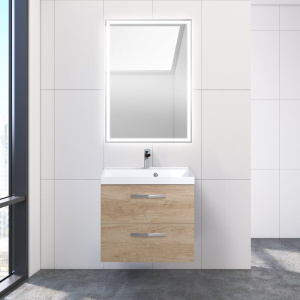Тумба с раковиной BelBagno Aurora 60 rovere nebrasca nature