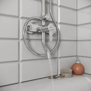 Душевая стойка Milardo Stripe STRSB1FM06