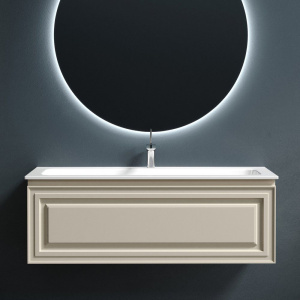 Мебель для ванной Sancos Very 120 beige soft, раковина CN7017