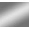 Зеркало DIWO Элиста, 80 с подсветкой светодиодной, инфракрасный выключатель, прямоугольное