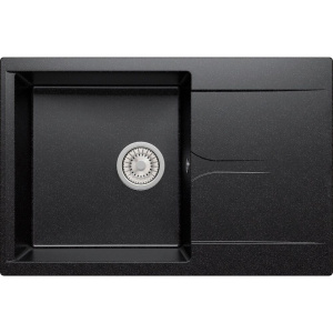 Купить Комплект Мойка кухонная Polygran Gals 760 черная + Смеситель Эко 0200э черный в Москве с доставкой Комплект Мойка кухонная Polygran Gals 760 черная + Смеситель Эко 0200э черный