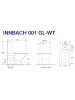 Унитаз компакт WeltWasser INNBACH 001 GL-WT (10000009968)